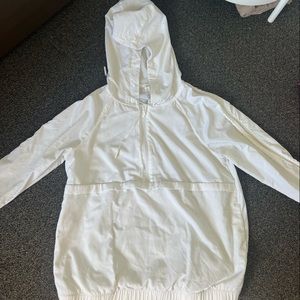 Lululemon White Wind Breaker Size 10